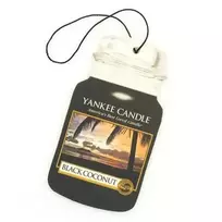 Yankee Candle Juodas kokoso spalvos automobilio kvapas