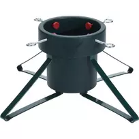 Dekoracja Domu Kalėdų eglutės stovas metalinas žalias 1,8 l, 18 cm 6 vnt.