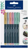 Faber-Castell – Metallics Marker, 6 vnt (160706)