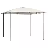 Pavėsinė, kreminės spalvos, 3x3x2,6m, 160g/m²