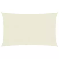 Uždanga nuo saulės, kreminės spalvos, 3,5x4,5m, HDPE, 160g/m²