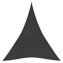 Uždanga nuo saulės, antracito spalvos, 4x5x5m, HDPE, 160g/m²