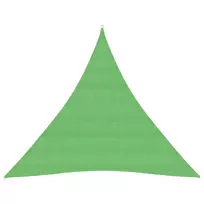 Uždanga nuo saulės, šviesiai žalia, 4,5x4,5x4,5m, HDPE, 160g/m²