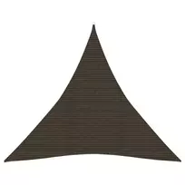Uždanga nuo saulės, rudos spalvos, 4,5x4,5x4,5m, HDPE, 160g/m²
