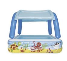 Pripučiamas vaikiškas baseinas SunShade, 140x140x114cm