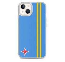 Apsauginis telefono dėklas, skirtas Apple iPhone 13 su Arubos vėliava