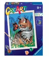 Ravensburger CreArt spalvinimo knygelė vaikams geriausi draugai