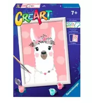 Ravensburger CreArt spalvinimo knygelė vaikams Lama