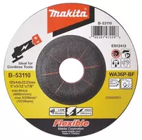 Makita Šlifavimo diskas 125X4 RST (INOX) B-53110