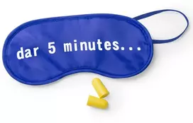Miego kaukė "Dar 5 minutes..."