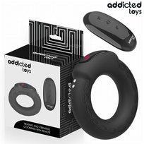 ADDICTED TOYS ADDICTED TOYS - HEATING EFFECT VIBRATING COCK RING REMOTE CONTROL