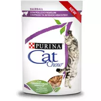 Purina Nestle Drėgnas Kačių Maistas - PURINA Cat Chow Hairball Control Vištiena 85g