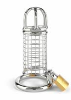 Mr. Steel Mr. Steel Matrix Chastity Cage Stainless Steel Secure System