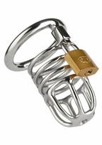 Mr. Steel Mr. Steel Chastity Cage Stainless Steel Secure Locking System 8713221839749