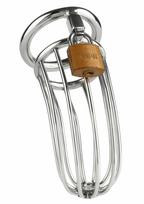 Mr. Steel The Man Slut Mr. Steel Chastity Cage Stainless Steel Secure Fit