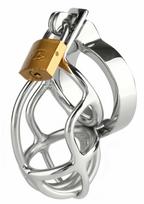 Mr. Steel Mr. Steel San Quentin Stainless Chastity Cage - Secure Ventilated System
