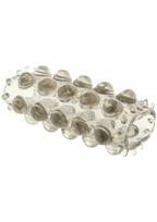 TOYJOY TOYJOY Power Stretchy Sleeve Transparent TPE Dual Stimulation System