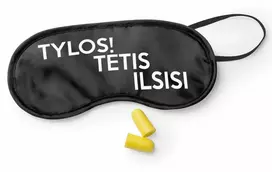 Miego kaukė "TYLOS, tėtis ilsisi"