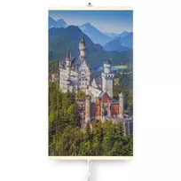 Šildytuvas Infraraudonųjų spindulių šildytuvas - lanksti šildymo plokštė 430 W TRIO, 9 užraktai, matmenys 100 x 57 cm, su reguliatoriumi