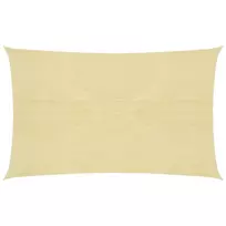 Uždanga nuo saulės, smėlio spalvos, 2,5x4,5m, HDPE, 160g/m²