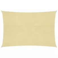 Uždanga nuo saulės, smėlio spalvos, 6x8m, HDPE, 160g/m²
