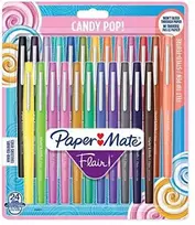 Tušinukų rinkinys piešimui PaperMate Flair Candy Pop 24 - 1985617