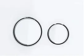 Geberit Sigma21 wc mygtukas, baltas stiklas/chromas