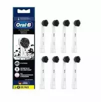 Dantų šepetėlio galvutės Oral-B Active Charcoal, 8 vnt.