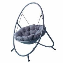 Lykke pakabinamas kreslas Comfort, antracitas