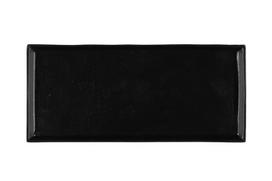 Žvakidė-padėklas 627710 14x31 cm Juodas