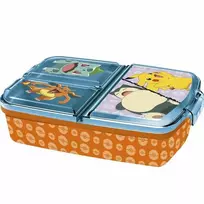 Pietų dėžutė STOR Multi Box Pokemon, Oranžinės spalvos