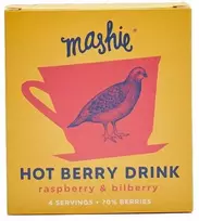 Uogų tyrė MASHIE Original, aviečių ir mėlynių, 4vnt.