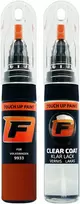 Firanto VOLKSWAGEN 9933 - HOT Oranžinis Dažų korektorius įbrėžimų taisymui + Lakas 15 ml 2014)