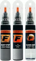 Firanto FORD EUROPE 8PSC - HYPNOTIC Sidabrinis Rinkinys: Dažų korektorius įbrėžimų taisymui + Rūdžių modifikatorius + Lakas 15 ml 2012)
