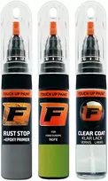 Firanto FORD EUROPE 9GFE - ULTIMATE Žalias Rinkinys: Dažų korektorius įbrėžimų taisymui + Rūdžių modifikatorius + Lakas 15 ml 2010)