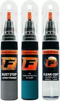 Firanto HONDA MOTORCYCLES B-140P - PEARL CORAL REEF Mėlynas Rinkinys: Dažų korektorius įbrėžimų taisymui + Rūdžių modifikatorius + Lakas 15 ml (2000  -2023)