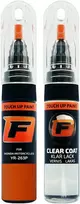Firanto HONDA MOTORCYCLES YR-263P - PEARL FIRE Oranžinis Dažų korektorius įbrėžimų taisymui + Lakas 15 ml (2000  -2023)