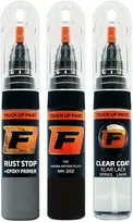 Firanto HONDA MOTORCYCLES NH-202 - HEAT PROOF HIGH GROSS Juodas Rinkinys: Dažų korektorius įbrėžimų taisymui + Rūdžių modifikatorius + Lakas 15 ml (2000  -2023)
