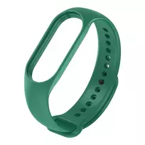 Fusion Wave laikrodžio išmaniosios apyrankės silikoninis dirželis skirtas Xiaomi Mi Band 7, Žalios spalvos