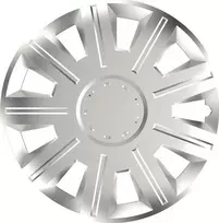 Versaco Ratų gaubtas 1 vnt. Victory, sidabrinis 15"