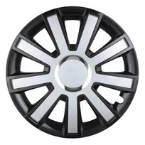 Leoplast Ratų gaubtas 1 vnt. Flash, juodas ir sidabrinis 14"