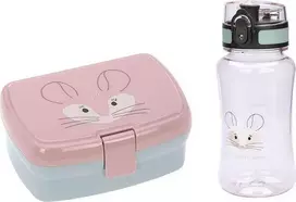 Lassig rinkinys Pietų dėžutė + Tritano gertuvė About Friends Šinšila, 460 ml