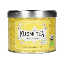 Organic žalias tea Kusmi Tea Žalias Jasmine, 90 g (in a metal tin)