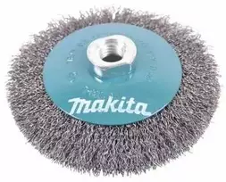 Makita Kūginis šepetys 115mm x M14; "banguotas" 0,3mm, viela 125, 150, 180, 230mm D-39849