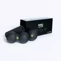 Masažinio volo bei kamuoliukų BLACKROLL BLACKBOX MINI rinkinys