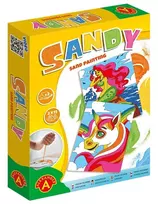 Alexander Smėlio paveikslai - Sandy - undinė, vienaragis