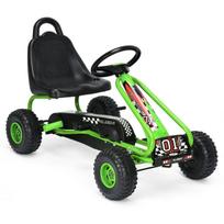 Pedalinis kartingas Costway, žalias