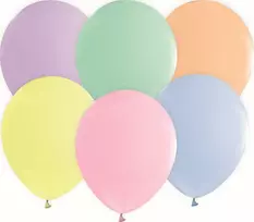 GoDan Balloons macaroons Mix, Beauty&Charm, 30 cm, 50 vnt.