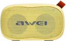 Oem Awei Nešiojama Bluetooth kolonėlė Y900 geltonos spalvos