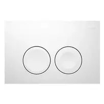 Geberit nuleidimo plokštė Delta25 balta alpine baltas 24,6x16,4x3,1cm